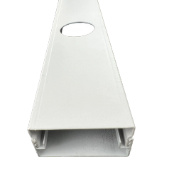 Permanent Track Aluminum Profile(channel) for 3cm Puck Pixel Light 1m Long with 5/10 30mm Holes L1000mm*W40mm*H20mm