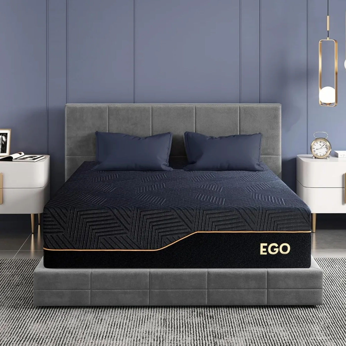 Description Picture 2 of item14 Inch King Size Memory Foam Mattress for Back Pain, Cooling Gel Mattress Bed in a Box, Made in USA
