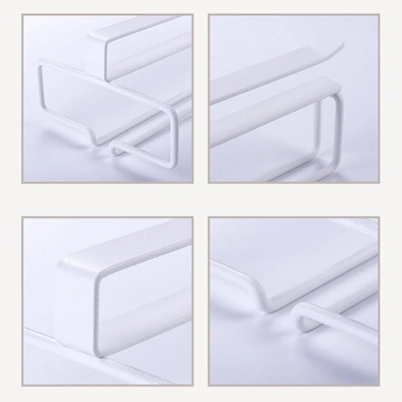 Description Picture 5 of itemWine Glasses Holder Bartender Stemware Hanging Rack Under Cabinet Stemware Organizer Glass Goblet Iron Rack Bar Kitchen Tools