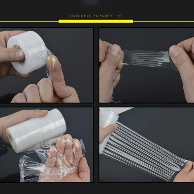 Description Picture 4 of item200M PE Grafting Tape Film Self-adhesive for Fruit Tree Nursery Plants Seedlings Vine Floristry Tomato Grafting Supplies Stretch