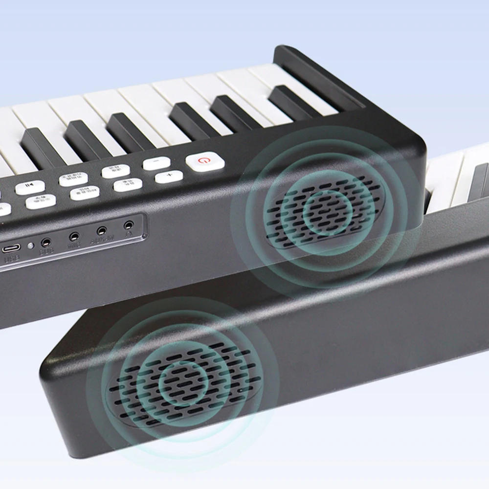 Description Picture 3 of item88-key folding digital piano, multi-function controller, flexible, electric, musical instrument