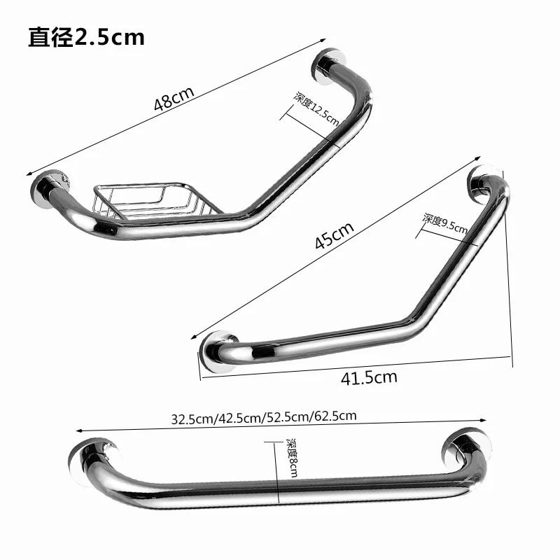 Description Picture 5 of itemToilet Grab Bar Handrail Disabled Shower Old People Elderly Support Handrail Holder Helpful Barre De Douche Bathroom Accessories