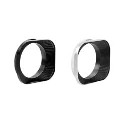 52Mm Caliber SLR Micro Single Lens Hood Square Aluminum Alloy Lens Hood For Sony, Canon, Nikon, Fujifilm Cameras