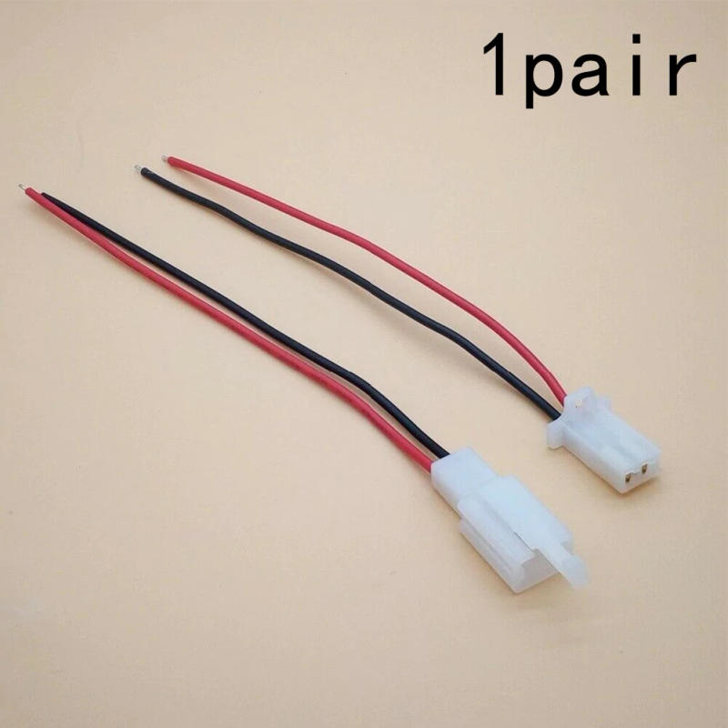 Description Picture 6 of itemPart Car Connector Socket White + Brass 1 Pair 2.8MM 2/3/4 Pin Accessories Automotive Electrical Plug Motorcycle