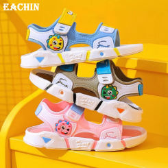 2025 Summer Baby Boys Girls Beach Sandals Cute Catoon Print Children's Casual Shoes Kids Anti-slip Sport Sandals Outdoor Shoes