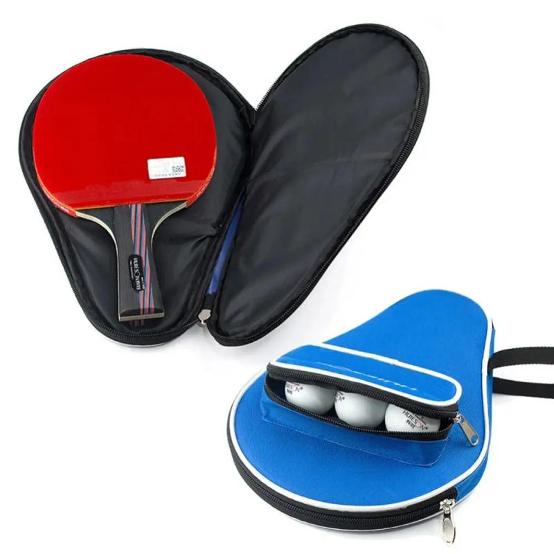 Description Picture 3 of itemTable Tennis Racket Oxford Bag Ping Pong Racket Case Ping Pong Storage Bag Protective Cover Racquet Sports Training Accessories