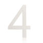 number 4 White