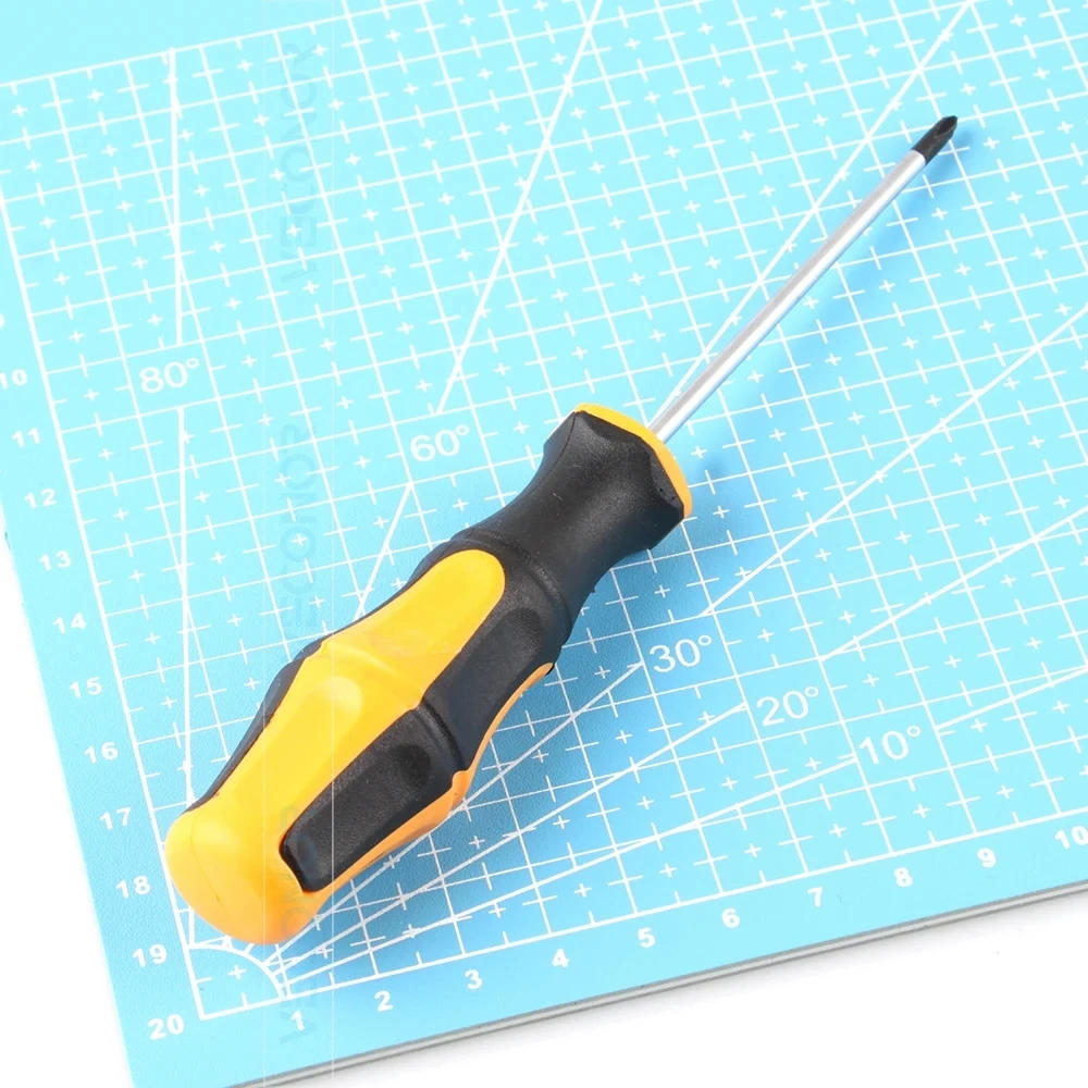 Description Picture 4 of item1pc Magnetic Phillips Cross Head Screwdriver PH0 PH1 PH2 Multifunctional Household Basic Anti Slip Manual Screw Drive Tool