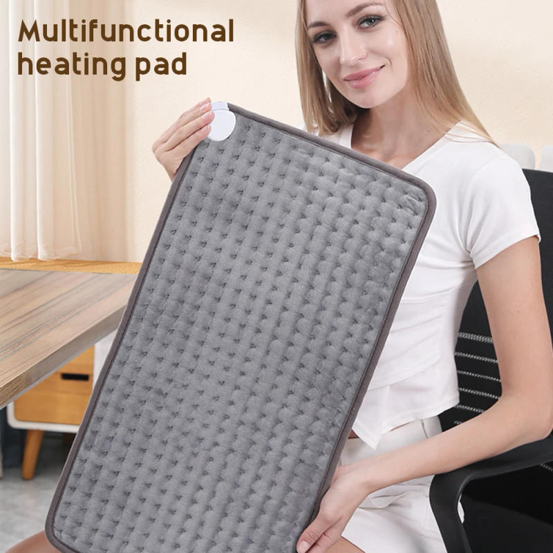 Description Picture 2 of item30x60cm Electric Heating Pad Waterproof Winter Heater Abdomen Shoulder Back Pain Relief Physiotherapy Blanket Warm Mat Sofa Bed
