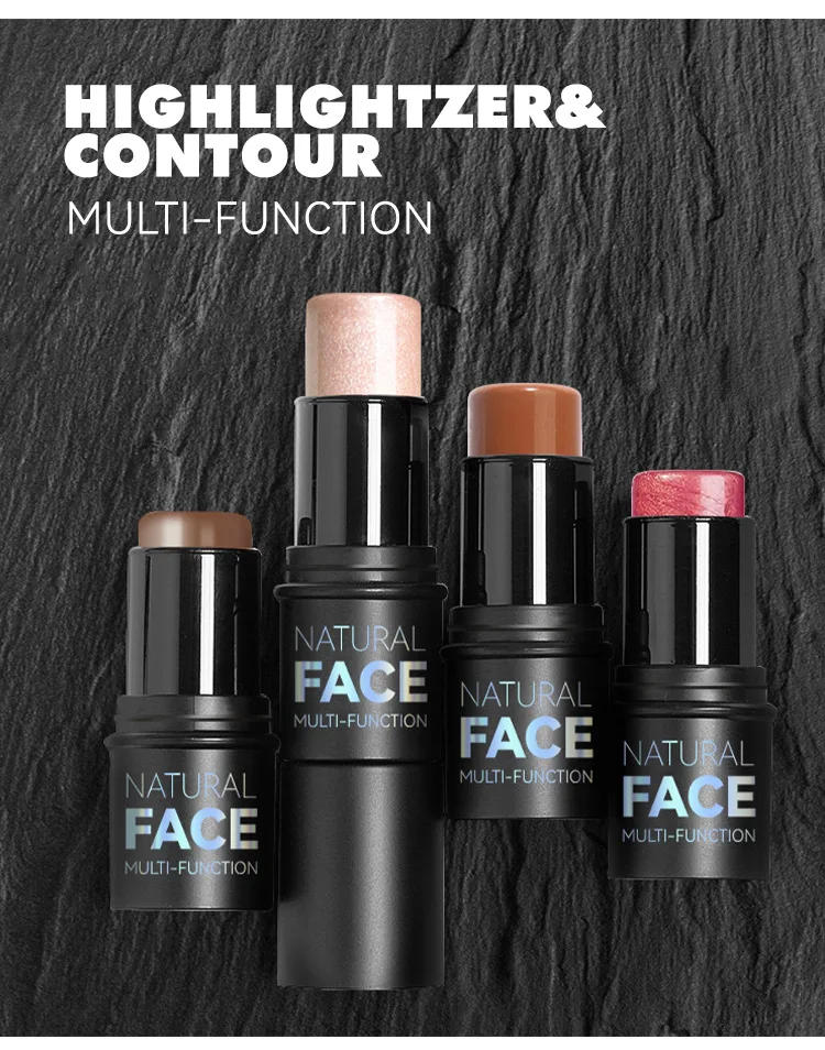 Description Picture 3 of itemFace Contour Bronzer Stick Face Brighten Highlighter Bar Shimmer Highlighter Blush Stick Concealer Cream Makeup Tool Cosmetics