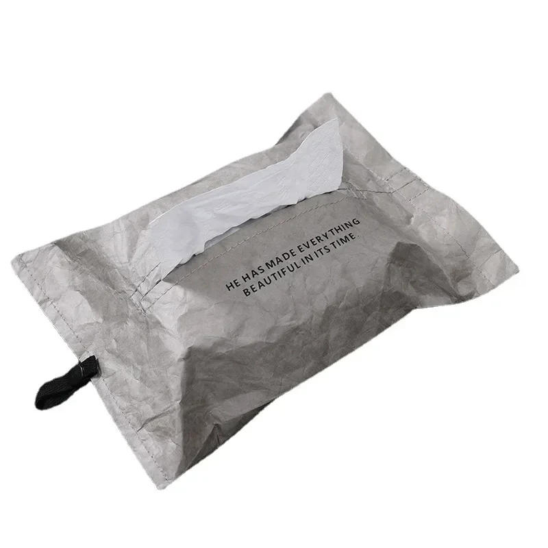 Description Picture 6 of itemPaper Towel Set Cloth Tissue Box Bag Dustproof Waterproof Portable for Car Home Office Interior Tissues Boxs Removable Tissue
