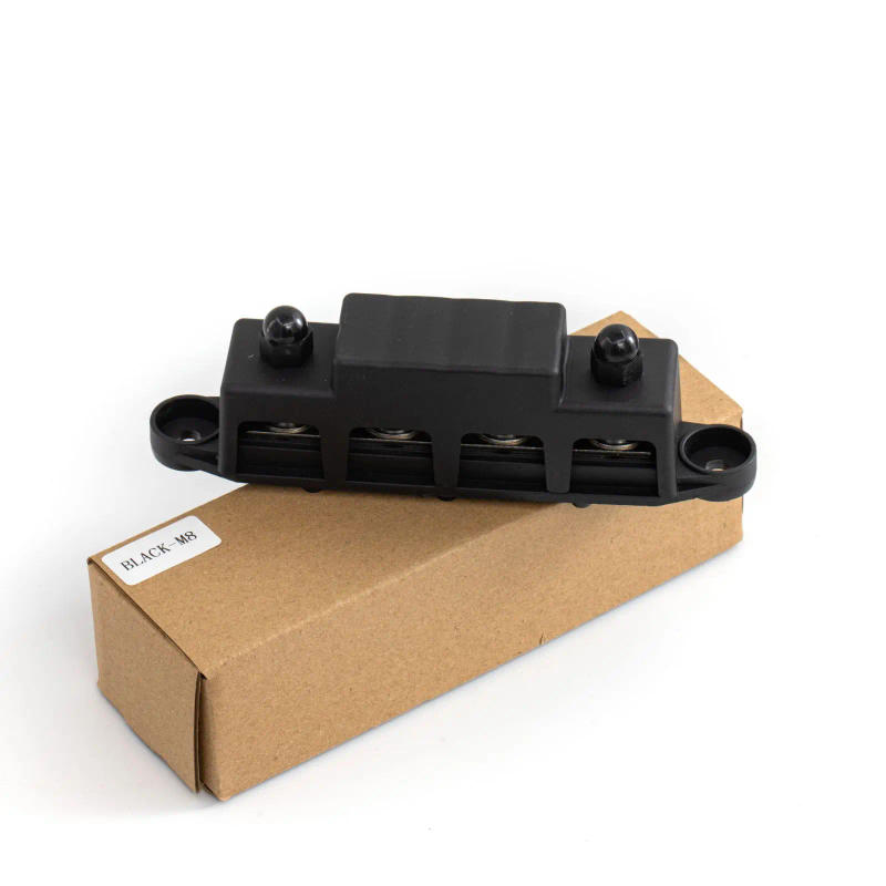 Description Picture 6 of itemUniversal M6 M8 M10 Car Power Distribution Block 250A Bus Bar Terminal Block Studs Screw Wiring Sink Bar 12V 24V 36V 48V 300V