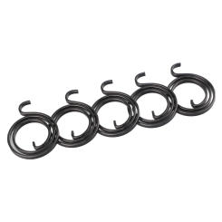 10Pcs Door Handle Replace Springs For Door Knob Lever Latch Internal Coil Repair Spindle Lock Torsion Spring Flat Section Wire