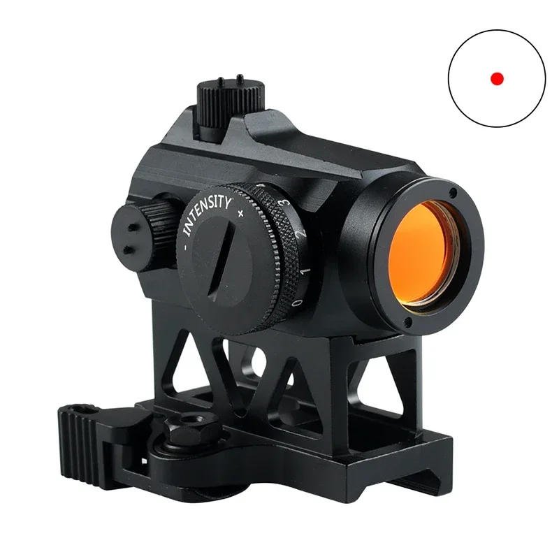 Description Picture 4 of itemTactical 1x25 Red Dot Sights Optic Reflex Scope 2MOA Shockproof Gun Riflescopes Compact Red Dot Collimator Fit Hunting Shooting