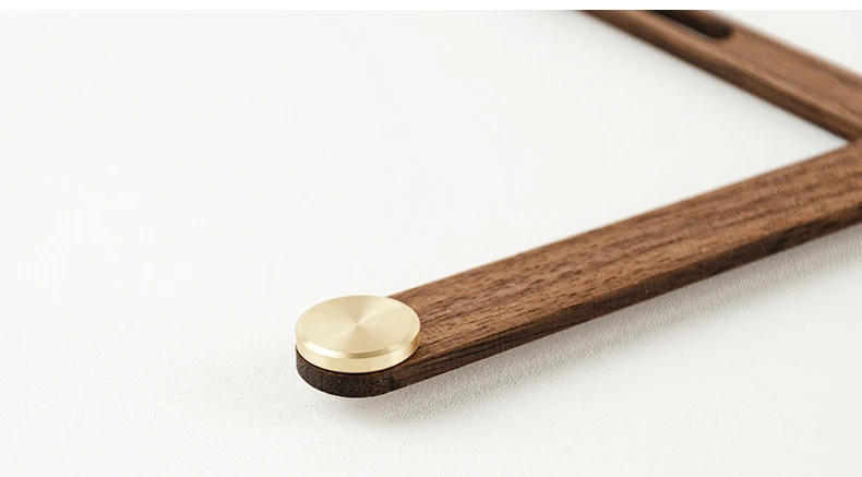 Description Picture 4 of itemSpain Wood Long Pointer Central Movement Black Walnut Diy Wall Clock Hands Huge Clock Hands Brass Large Torque Mechanism