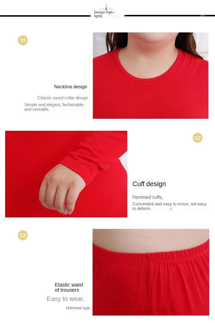 Description Picture 6 of itemPlus Size M-5XL Winter Warm Thermal Underwear Sets Sleepwear Ladies Intimates Women Shaped Sets Female Thermal Shaping Clothes