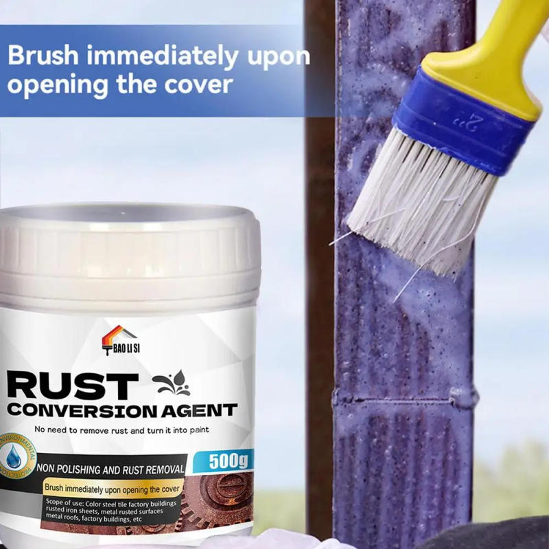 Description Picture 4 of itemRust Converting Agent Special Metal Paint Renovation Highly Effective Professional Rust converting Dissolver No Need To polish