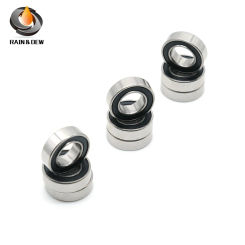 MR62RS Bearing ABEC- ( 10 PCS ) 2*6*2.5 mm ABEC-7 Hobby Electric RC Car Truck MR62 RS 2RS Ball Bearings MR62-2RS Black Sealed