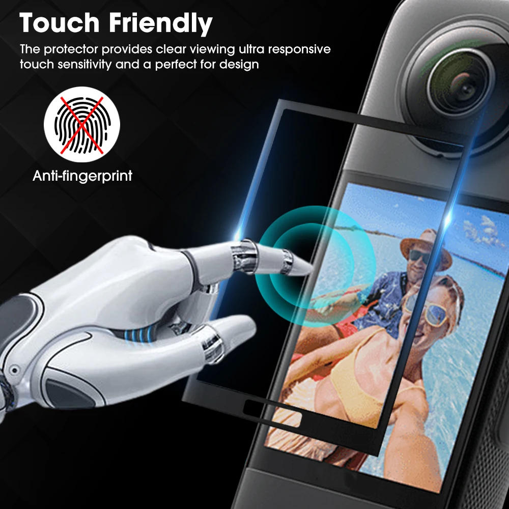 Description Picture 4 of itemSoft Flexible Cover for Insta360 One X4 Screen Protectors Ultra Thin Clear Curve Film for Insta 360 X4 Action Camera Accessories