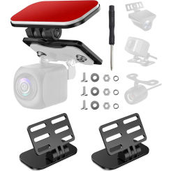 Rear Camera Holder Rear Camera Holder, Rear Window Bracket for Most Rear Camera Dash Cam  Car Rear View Camera Bracket Dash Mirr
