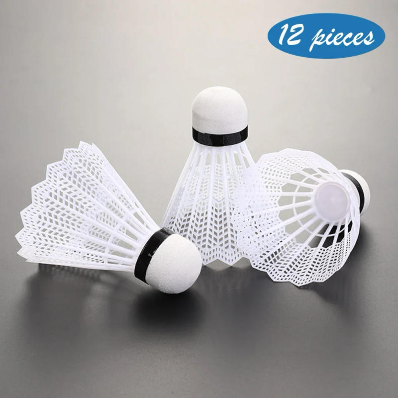 Description Picture 6 of item12pcs Plastic Badminton for Hitting Practice Lightweight Shuttlecocks for Training Badminton for Training for Kids Entertainment