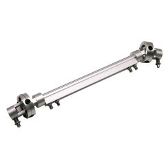 High quality rotatable aluminum alloy Drum Pedal Connector Drive Shaft Double Kick Drive Shaft Arm Linking Bar Replacement Parts