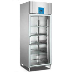 MUXUE vertical display freezer kitchen glass Door fridge Stainless Steel 2/4 Doors Refrigerated Cabinet