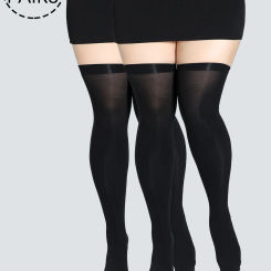 2 PAIRS Ultra-Thin sheer stocking Plus Size Sexy Thigh High stockings Breathable High Quality designing for ladys and Girls
