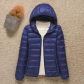 Navy blue Hooded