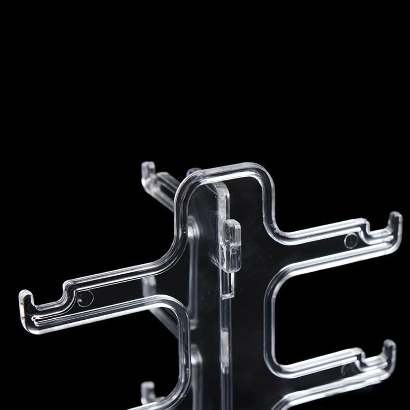 Description Picture 5 of item1pc Clear Glasses  Rack,Minimalistic Display Rack For 5 Pairs Of Glasses,Desktop Sunglasses Organizers