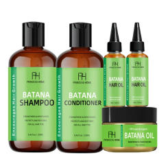Batana Oil Products Rapid Hair Growth Oil Set Anti Hair Break Shampoo Scalp Repair Oil Enhances Hair Growth Batana Cream