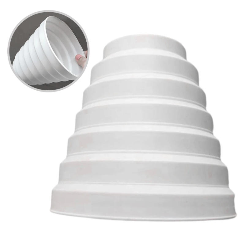 Description Picture 3 of itemEasy Installation Duct Reducer Extractor Fan Pipe Connector For Air Ducts 80mm 100mm 110mm 120mm 130mm 140mm 150