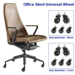 5Pcs Office Chair Wheels 3 Inch Heavy Duty Smooth Quiet Rollerblade Casters Replacement Kit Safe for Wood Tile Floor or Carpetit