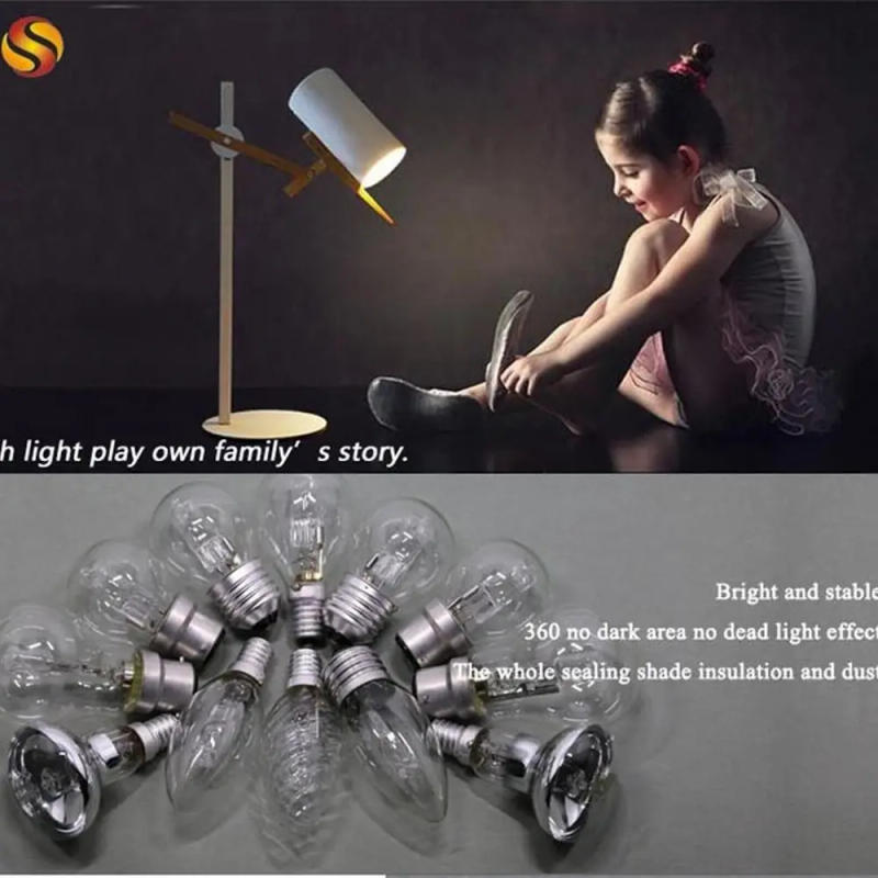 Description Picture 4 of item1PC Eye Protection Downlight Spot Halogen Bulbs 28W-100W A55 Replace E27 Candles Pointed Bulbs For Indoor