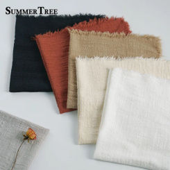 Napkin 41x41cm Cotton Cloth Gauze Retro Burr Rustic Kitchen Towel Dining Place Mat Wedding Party Dinner Mariage Table Decoration