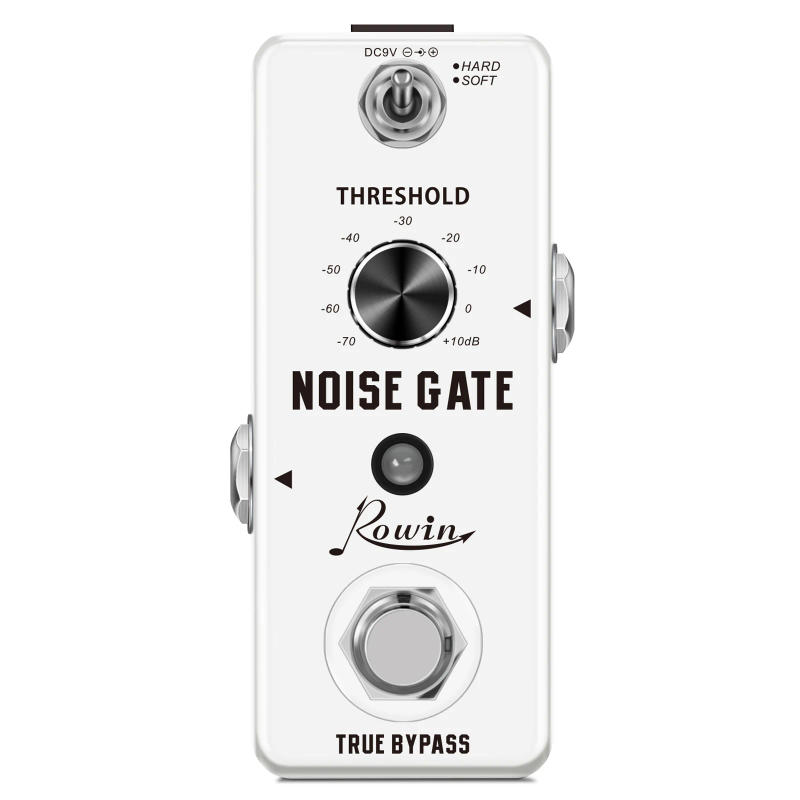Description Picture 2 of itemRowin LEF-319 Guitar Noise Gate Pedal Noise Killer Pedals Noise Suppression Effects For Electric Guitar Hard Soft 2 Modes