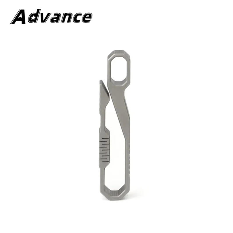Description Picture 3 of itemTitanium Belt Buckle Titanium Alloy Clip Pocket Tools Keychain Holder EDC Tool For Outdoor Camping