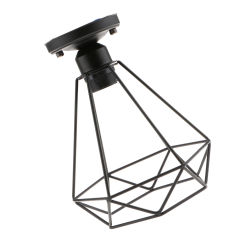 E27 Bulb Guard Lamp Cage, for Pendant Light, Lamp Shade, fan Covers Vintage Open Style