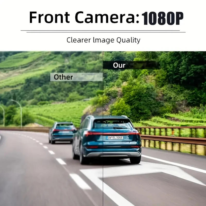 Description Picture 5 of item2/3 Channel 1080P Dash Cam for Cars WIFI Car Dvr Camera night vision Front inside Rear View Camera for Vehicle Car Accsesories