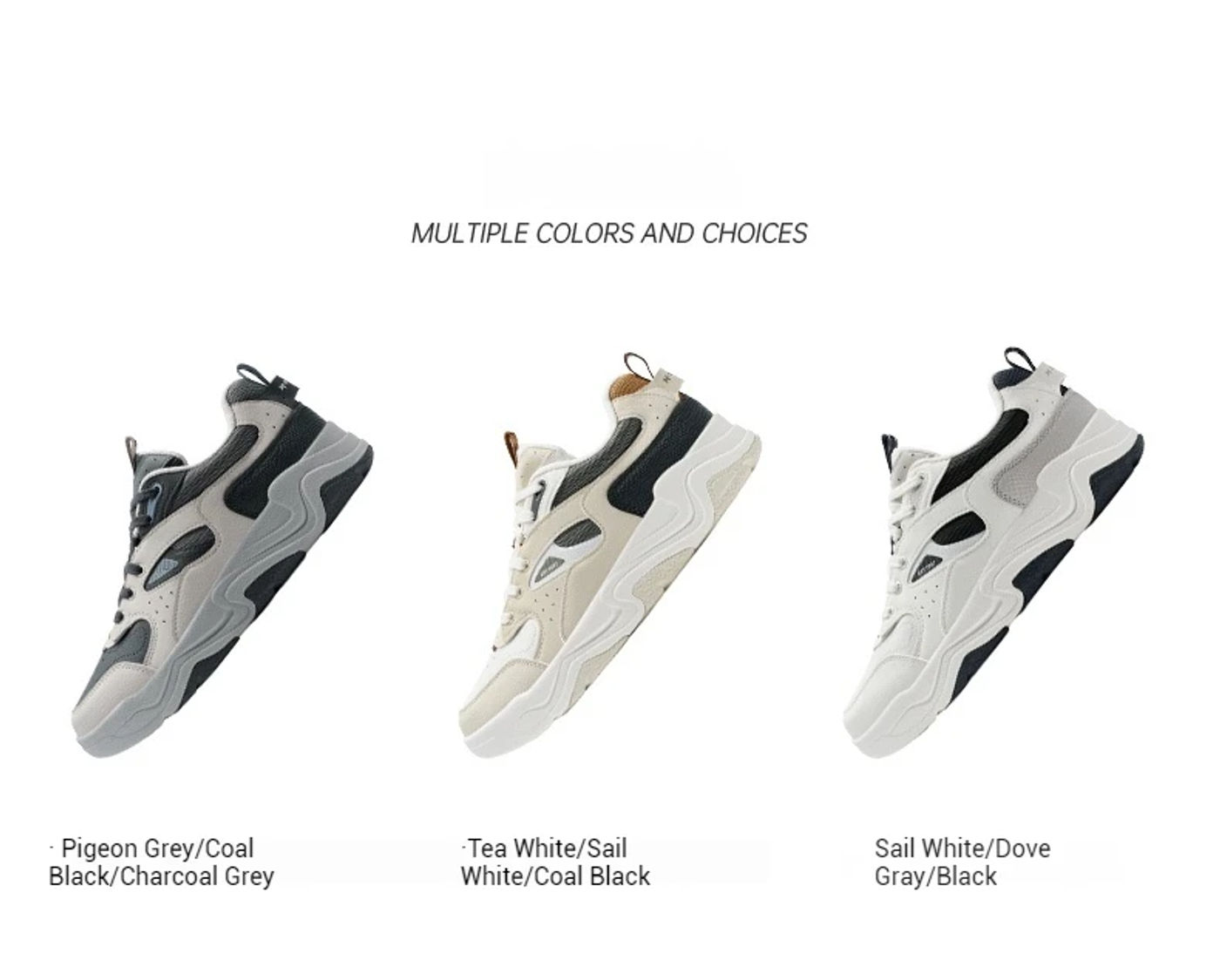 Description Picture 3 of itemXtep Undercurrent Skateboarding Shoes For Men 2024 Winter Warm Fashion Skate Shoes Comfortable Stability Sneakers 976419310005