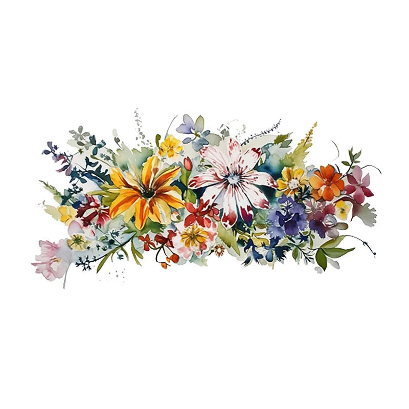 Description Picture 5 of itemToilet Stickers Flower Stickers Bathroom Self-adhesive Painting Waterproof Stickers Toilet Cover Bathroom Walls Flower Stickers