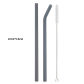 2Pcs Smoke Grey