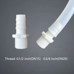 5pcs Plastic Male Thread Hose Connector G1/2 G3/4 Inch DN15 DN20 Pagoda Joint Water Pump Equipment Hose Irrigation Aquarium