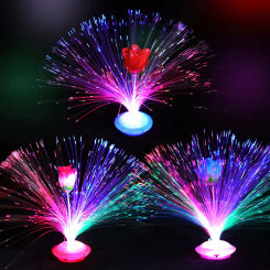 LED Color Fiber Optic Nightlight Christmas, Wedding Decoration, Living Room Bedroom Atmosphere Light, Children's Toy Lighting