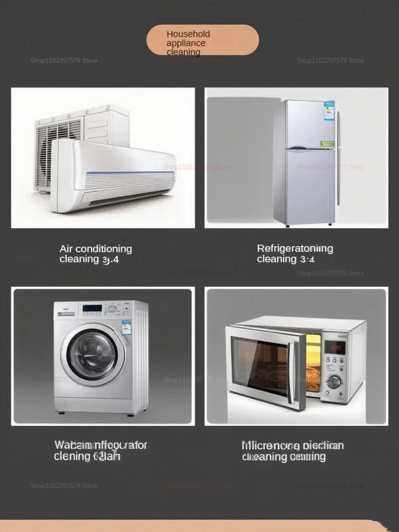 Description Picture 4 of item2025 High Temperature Steam Cleaner Disinfection for Kitchen Range Hood Air Conditioner Household and Car Cleaning 220V