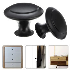 Metal Round Dresser Drawer Knobs Kitchen Hardware Bedroom Drawer Pulls Suitable for Shoe Cabinet Use