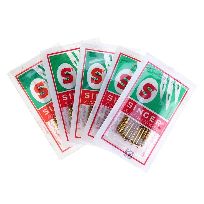 Description Picture 2 of item50pcs/5bags Mix Size Singer Needles Sewing Needle Domestic Household Sewing Machine Needles 2022 HAX1 705H 9#,11#,14#,16#,18#