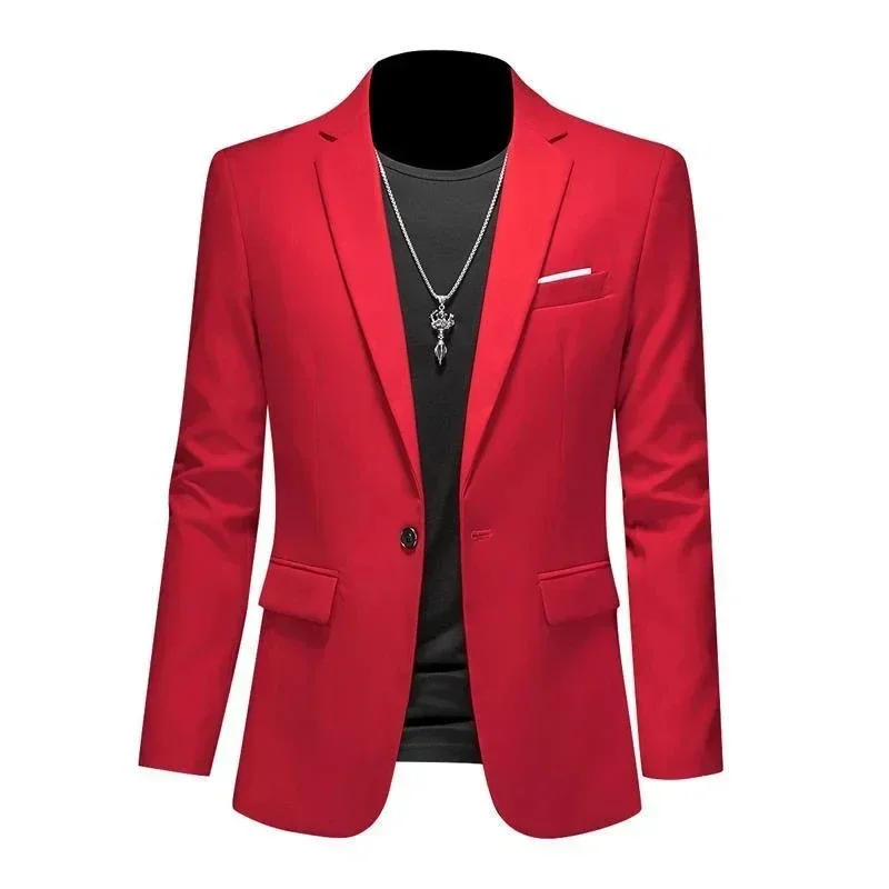Description Picture 3 of itemB.A2287  Smart Casual Blazer For Male Business Casual Gentleman Suit Jackets Men's Sunscreen Suit Coats