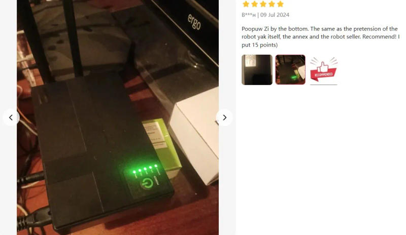 Description Picture 3 of itemDC UPS Battery Backup 10400mAh 5V 9V 12V 1A 15V 24V 0.6A Output Uninterruptible Power Supply Type-c UPS Battery Backup EU Plug