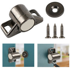 Magnet Cabinet Door Catch Magnetic Furniture Door Stopper Effect Strong Magnets Door Super Powerful Neodymium Magnet Latch